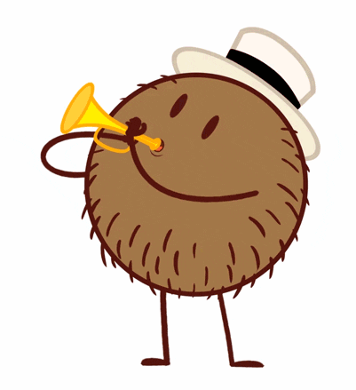Playkids Coconut Kid Happy Moment GIF