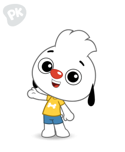 Playkids Lupi Waving Hand For Goodbye GIF