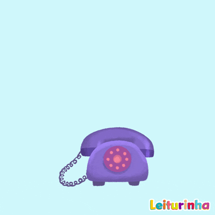 Playkids Ringing Purple Telephone GIF