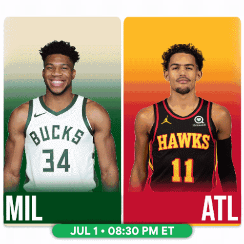 Playoffs Bucks And Hawks GIF
