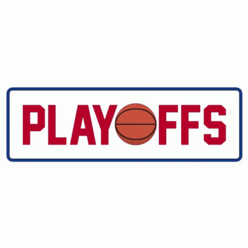 Playoffs Red Text GIF