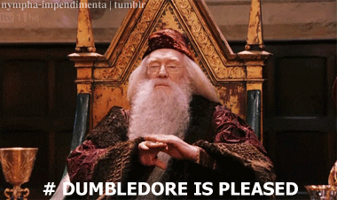 Please Clap Dumbledore Is Pleased GIF