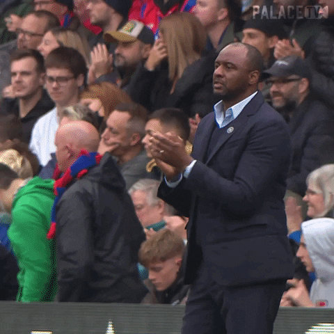 Please Clap Patrick Vieira GIF
