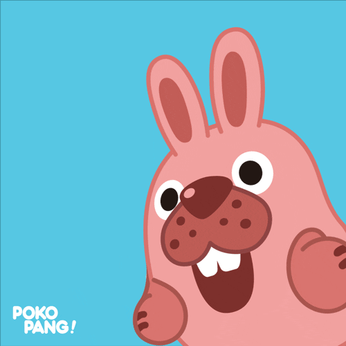 Please Clap Poko Pang Bunny GIF