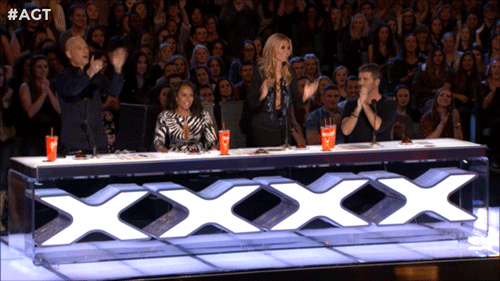 Please Clap Standing Ovation America's Got Talent GIF