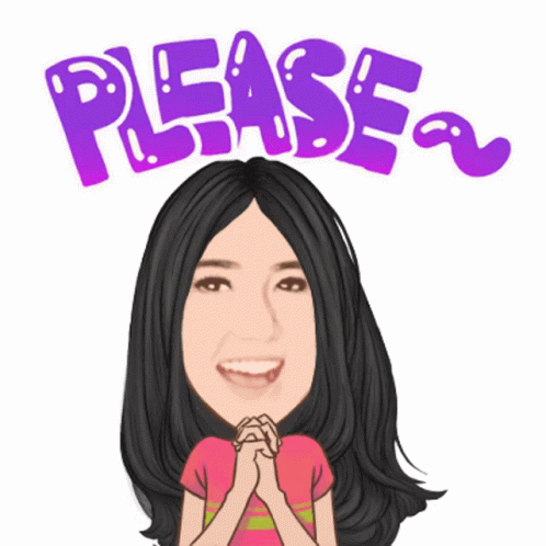 Please Send Help Girl Avatar GIF