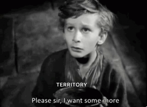 Please Sir I Want Some More GIF