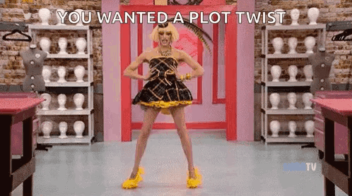 Plot Twist Tanisha Scott Rupaul's Drag Race GIF