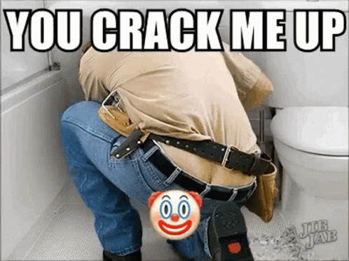 Plumber Has Popping Head On GIF