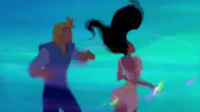 Pocahontas And Smith Dancing GIF