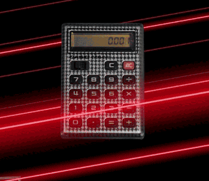 Pocket Calculator Hangover Math GIF