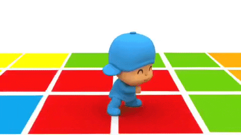 Pocoyo Disco Dance GIF