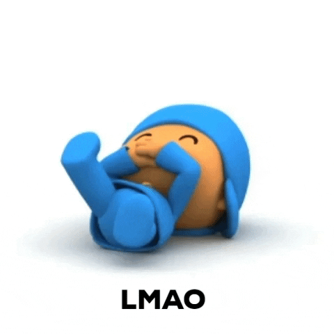 Pocoyo Lmao Laughing GIF