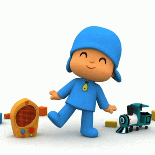 Pocoyo Peace Out GIF