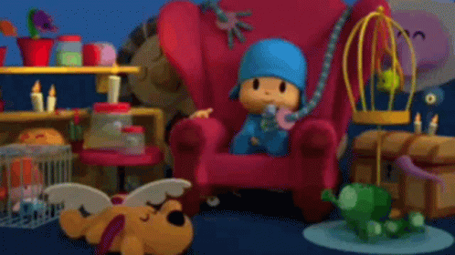 Pocoyo Singing Lullaby GIF