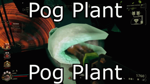 Pog Plant Deep Rock Galactic Meme GIF