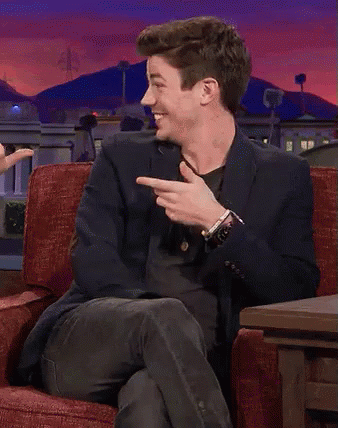 Point And Laugh Barry Allen GIF
