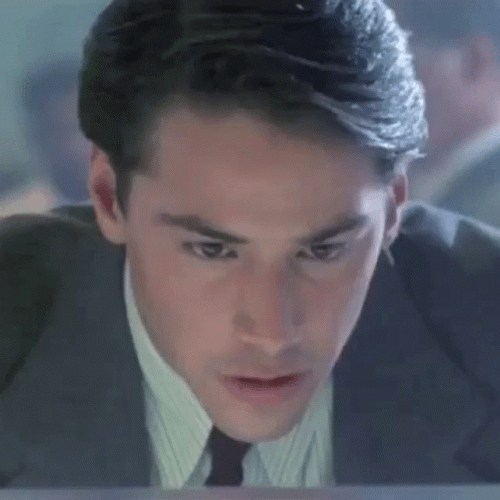 Point Break Young Keanu Reeves GIF