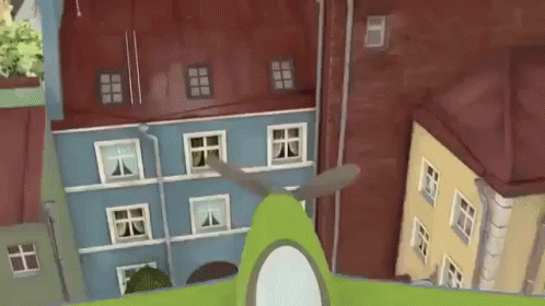 Point Of View Plane Landed GIF