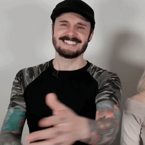Pointing Liam Scott Edwards GIF