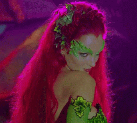 Poison Ivy Cute Wink GIF
