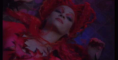 Poison Ivy Lying Down GIF
