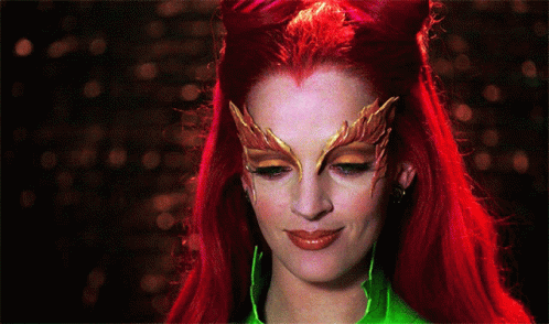 Poison Ivy Rolling Her Eyes GIF