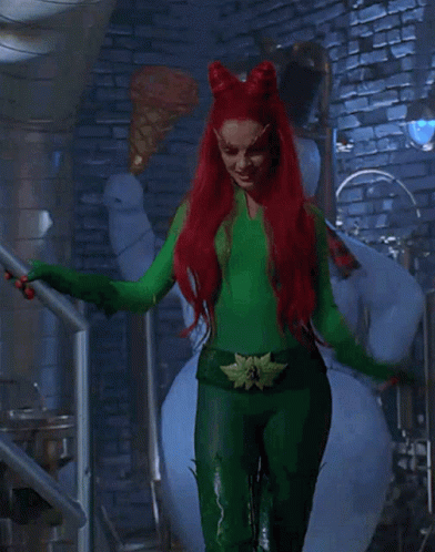 Poison Ivy Showcasing Elegant Moves GIF