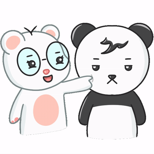 Poke The Panda Bear GIF