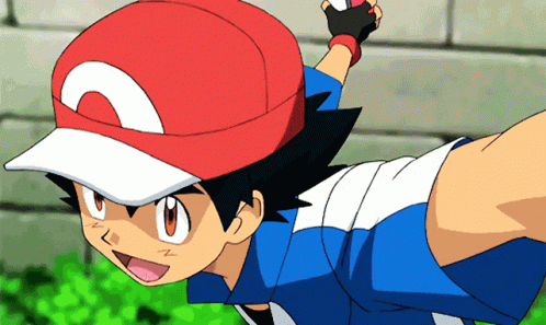 Pokeball Ash Ketchum Pokemon Series GIF