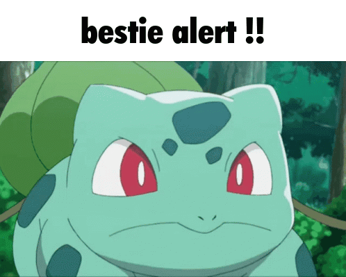 Pokemon Bestie Alert GIF