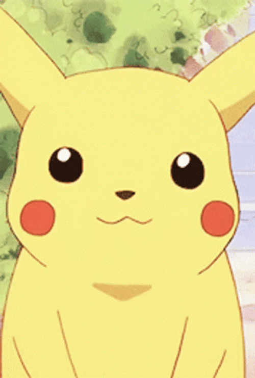 Pokemon Cute Pikachu Smile Happy Mood GIF