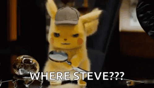 Pokemon Detective Pikachu Where Steve GIF