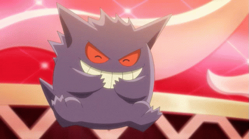 Pokemon Haunter Giggling GIF