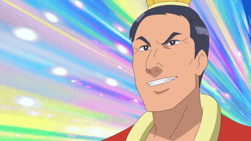 Pokemon Kasukarp Commanding Shiny Magikarp To Attack GIF