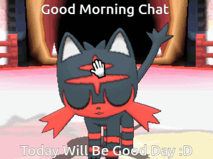 Pokemon Litten Today Was A Good Day GIF