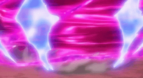 Pokemon Lucario Making Spirit Bomb GIF