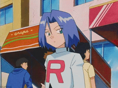 Pokemon Magikarp Bumping Into James GIF