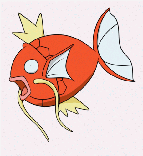 Pokemon Magikarp Wearing Shades GIF