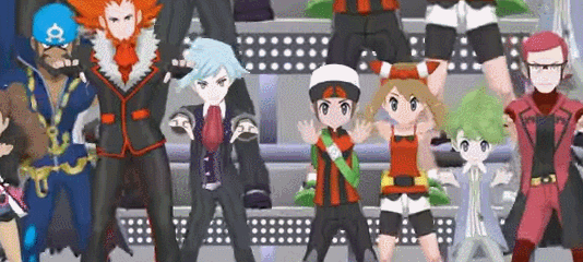Pokémon Omega Characters Just Dance GIF