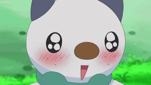 Pokemon Oshawott Shocked GIF