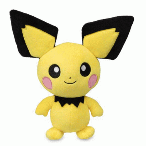 Pokemon Pichu Doll Spinning GIF