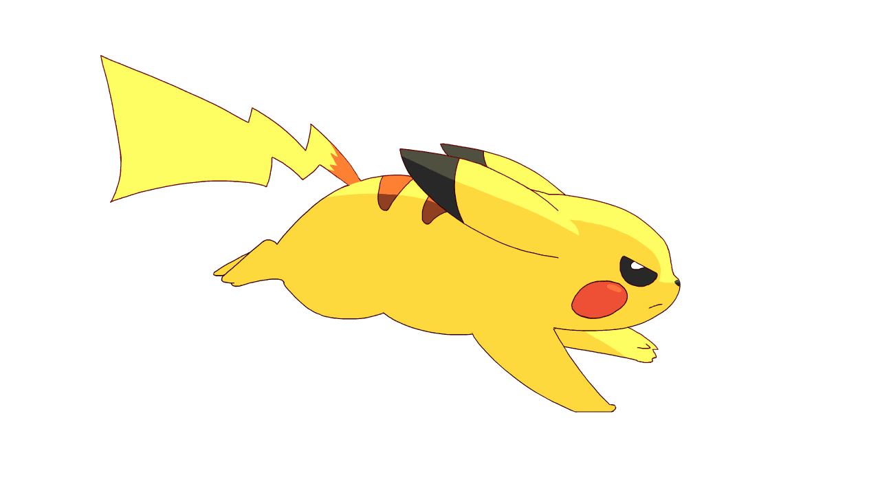 Pokemon Pikachu Running GIF GIFDB
