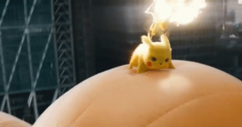 Pokemon Pikachu Yellow Lightning GIF