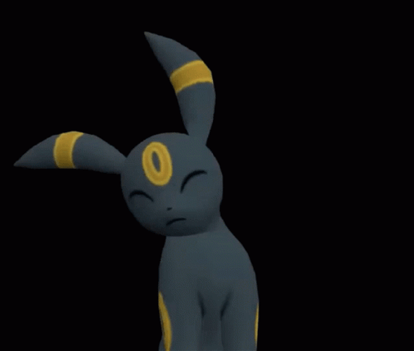 Pokemon Umbreon Cute Horn GIF