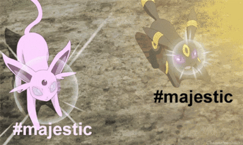 Pokemon Umbreon Espeon Vaporeon GIF