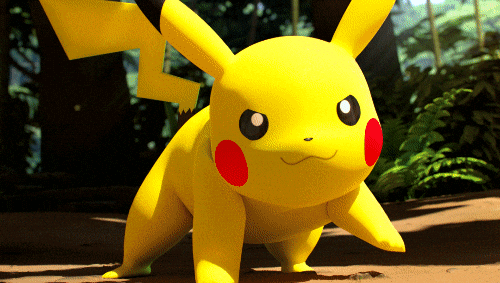 Pokémon Virtual Lightning Pikachu GIF