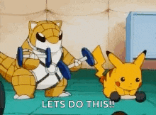 Pokemon Workout Gif GIF