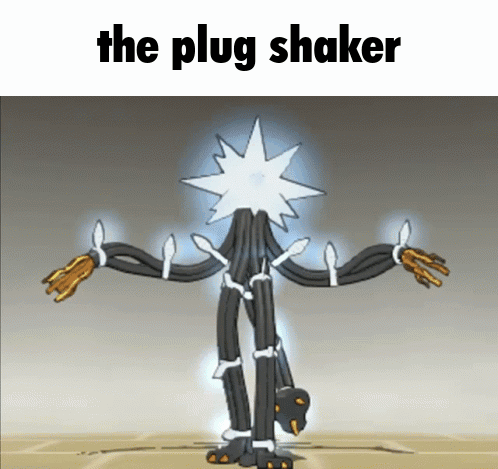Pokemon Xurkitree Doing Thug Shaker GIF