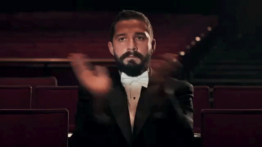 Poker Face Drake Clapping GIF